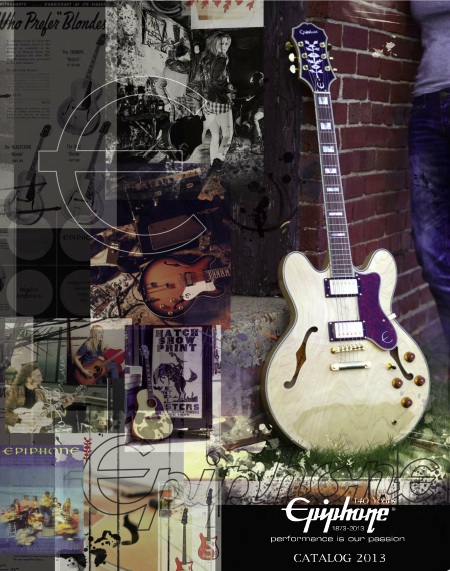 New Epiphone 2013 Catalog